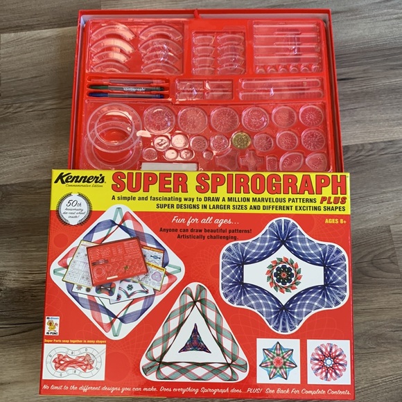 Kenner's Super Spirograph Plus 50th Anniversary Commemorative Edition Kenner - Picture 6 of 7